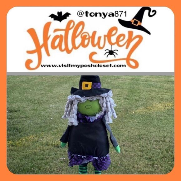 🧙‍♀️ New Greenbrier International Halloween Standing Witch, 20” Tall - Picture 3 of 9